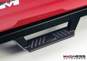 Ford Bronco Side Steps - 4 Door - 3" Nerf Step Bars - Textured Black - N Fab 